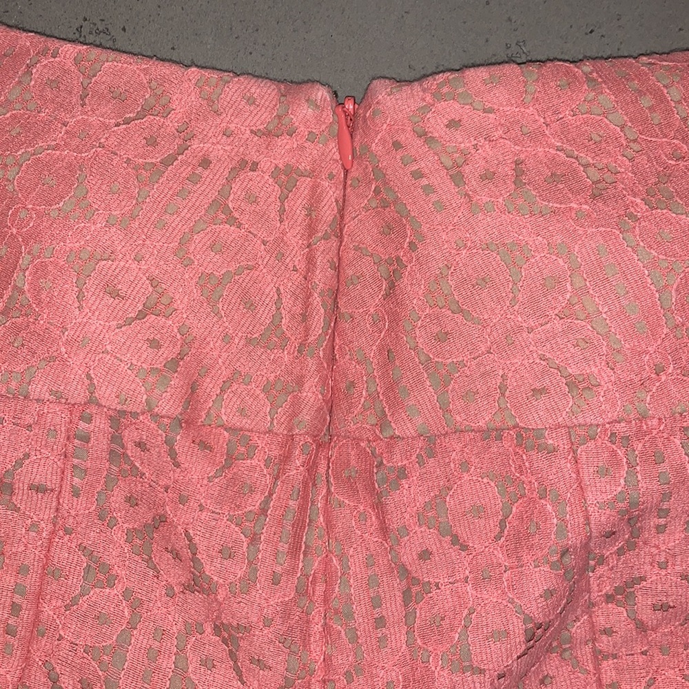 Corey Lynn Calter Lace Crop Pink Pants Purchased from Anthropologie Sz 4 - Picture 8 of 10